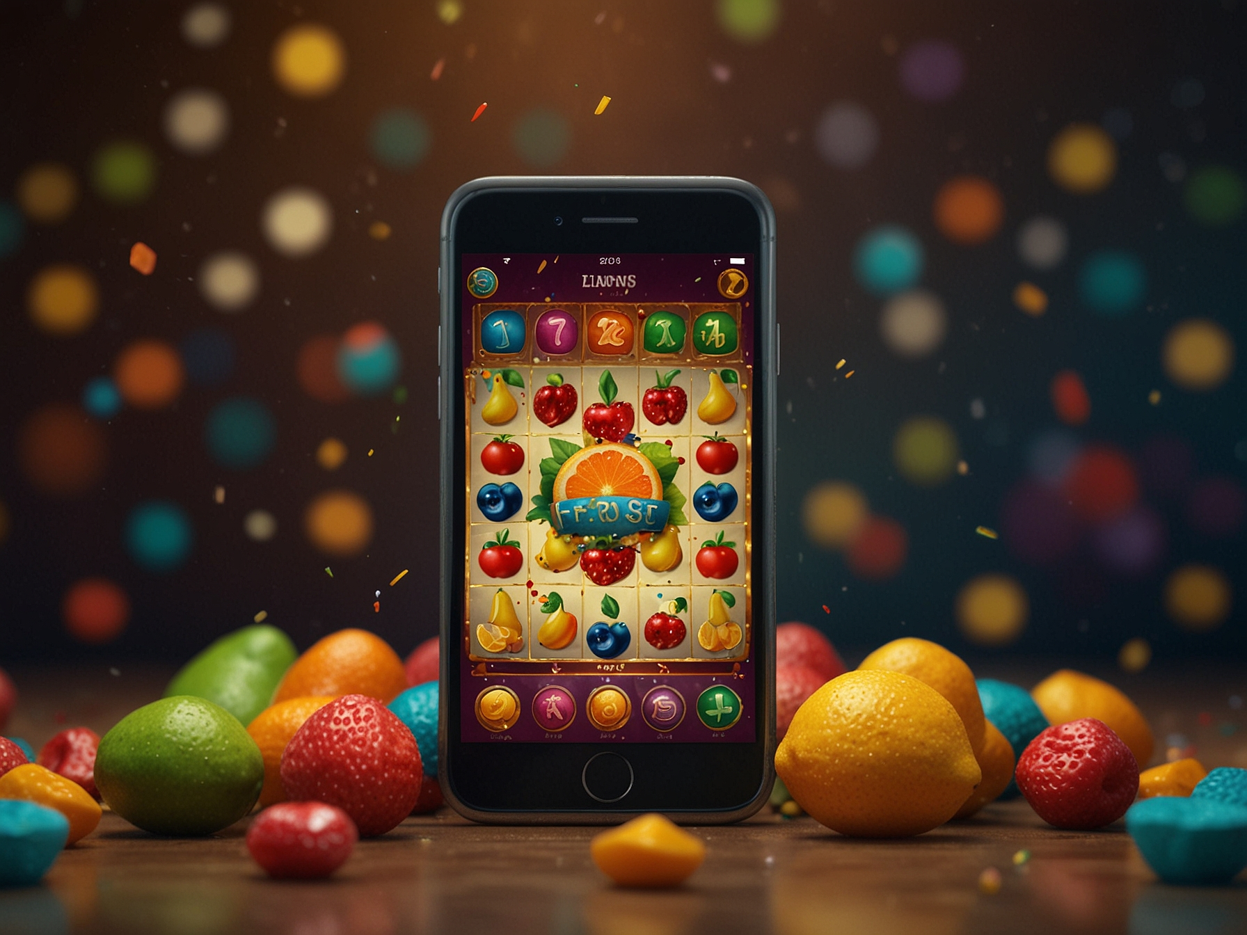 Smartphone mit Bonus-Anzeige